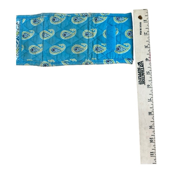 Vera Bradley Wallet - Blue Paisley - Small Velcro - Picture 10 of 13